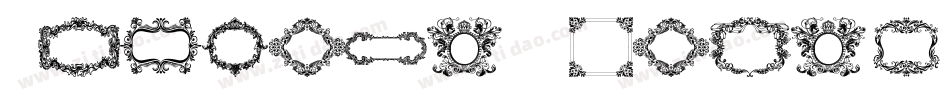 Vintage Frames 19字体转换